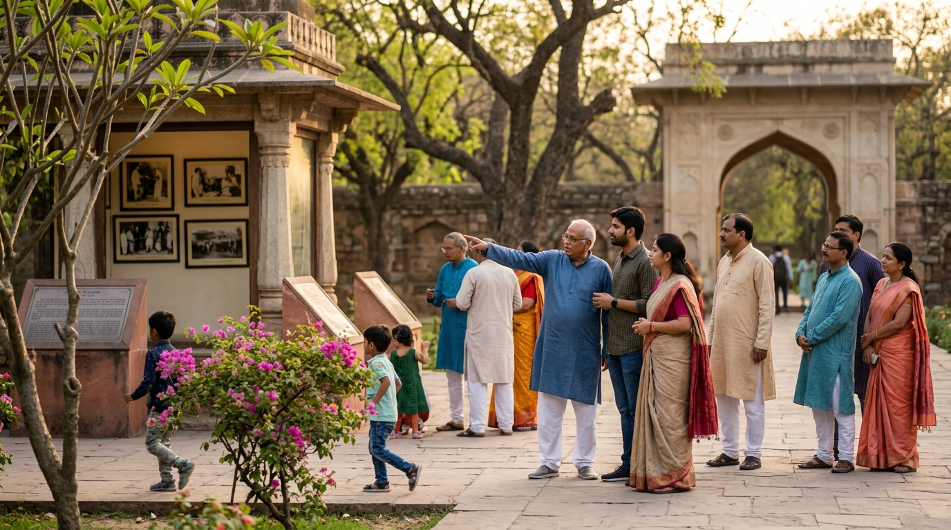 Scenario depicting On This Day in Spring Major Indian Historical Events in March